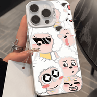 Ốp Lưng Bảo Vệ Màu Trắng Cho Apple 13 pro Max iPhone 14 Oneplus 12 11 Pura Redmi K70 Supreme Xiaomi