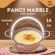 Handle2 Marble Pan 14cm Milk Pan Sauce Pot Mini Non-Stick
