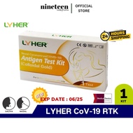 LYHER 2-in-1 Covid-19 Home Rapid Antigen Self Test Kit (Nasal/Saliva)