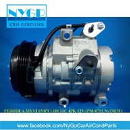 🔥 UPGRADE ALZA COMPRESSOR 🔥PERODUA MYVI SV07C-10S 11C 4PK 12V (NEW) COMPRESSOR PM-0711.N NYGP
