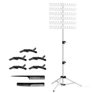 perfect Hair Extension Holder Hanger Braiding Hair Rack Hair Braiding Rack Display Stand