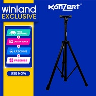 Konzert by Winland Universal Speaker Stand 4.7ft w/ Base Plate SS5 (15Kg Max Capacity)