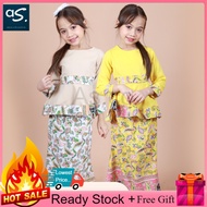 Baju Kurung Kanak Perempuan Moden 2023 Set Size S-XL | Baju Kurung Kanak2 Perempuan Kurung Modern Se