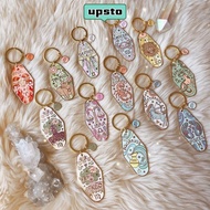 UPSTO Zodiac Sign Keychain, Aquarius Pisces Aries Scorpio Sagittarius Capricorn 12 Constellation Key