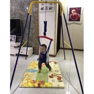 Infant Indoor Sense Integration Early Education Toys Baby Bounce Fitness Frame Bounce Chair Baby Jum
