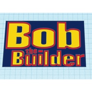 Bob The Builder 3D logo Or Fridge Magnet