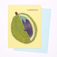 驚喜卡片：榴槤開出茄子