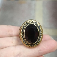 Titanium Steel Ring Men's Ring Wide Retro Domineering Index Finger Ring Heavy Industry Non-Fading Wa