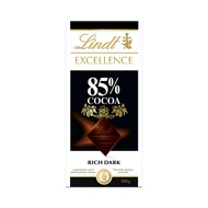 [Bundle of 3] Lindt EXCELLENCE 85% Cocoa Dark Chocolate Bar 100g
