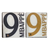 2024 #9 MBAPPE nameset Printing Soccer Patch Badge