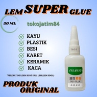 Lem Setan AO DE GU Lem Super Glue Kuat Serbaguna Lem Cairan Perekat Bening Lem Sepatu Sendal Kayu Be