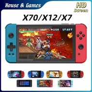 X7/X12/X70 Handheld Game Console GameBoy 7-Inch HD Large Screen Handheld Console Game