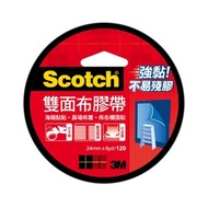 3M 雙面布膠帶24mm x 6YD