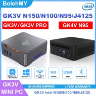 GK3V Pro Intel N150/N100/J4125 GK4V Pro N95 DDR4 Win11 Desktop Office Home Mini PC