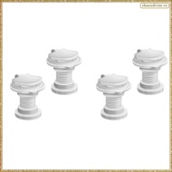 [K O G X] 4 Pack Cooler Drain Plug Replacement for  50 Qt, 58 Qt, 1.5inch Standard Drain Plug Kit As