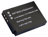 STK EN-EL12 Battery for Nikon Coolpix A900 AW130 AW120 S9900 S9500 W300 S9700 S9600 S6000 S8200 AW11