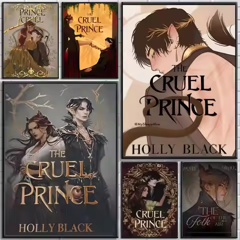 Book The Cruel Prince Poster High-quality wall art posters, suitable for home offices, bedrooms, and