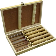 SCHEPPACH ชุดมีดกลึง HSS 5 ตัวชุด / 88002716 ใช่งานกับเครื่องกลึงไม้รุ่น DM460DM1000T ของแท้100%