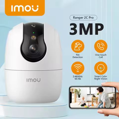 IMOU Ranger 2C Pro 3MP Wifi Camera Two-way Talk Surveillance Security 360° Coverage Human Pet Detect
