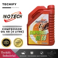INOTECH Compressor Oil 68 4L Air Compressor Oil 4L Minyak Compressor 4L Minyak Kompressor