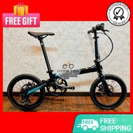 JAVA LAMPO X2 SHIMANO 7SP ALLOY FRAME 16" 349 FOLDING BIKE BICYCLE