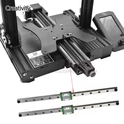 Ender3/V2/ Pro Upgrade Y-axis Dual Linear Rail kit MGN12H 300MM Linear Guide For Ender 3 Ender 3 V2 