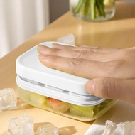 【OMORY】MINI6格下壓式製冰盒(附座)-隨機2入