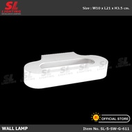 SL LIGHTING | Wall Lamp โคมไฟติดผนังภายใน เรียบหรู ดูดี ไฟส่อง 2 ทาง ขึ้นและลง รุ่น SL-5-G-611
