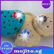 2Pcs Crocs Flashlights Waterproof Crocs Walking Light Aluminum Alloy Shoe Charms