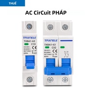 Mini Ngắt Mạch Điện AC MCB 1P 2P 230V 400V 6KA Quá Tải Ngắn Bảo Vệ Công Tắc 6A-63A Không Khí Công Tắ