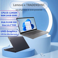 【SG Ready Stock】Lenovo IdeaPad 3i 83EQ0008SB Laptop | Intel i5-12450H | 16GB DDR5 4800MHz | 512GB SSD | UHD Graphics | 14''FHD (1920x1080) IPS 300Nits | 1YR Warranty