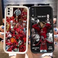 DJ-43 Ronaldo Silicone Casing black and white for VIVO iQOO Turbo Z10 Y20 S1 Y20i Y12S Y11S 13 10 NE