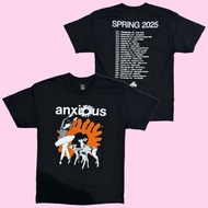ANXIOUS Spring 2025 Tour/ Music Merchandise/