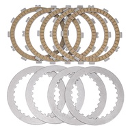 Motorcycle Clutch Friction Plate And Steel Plate for Kawasaki 13088-0558 ER250 Z250 EX250 Ninja 250 