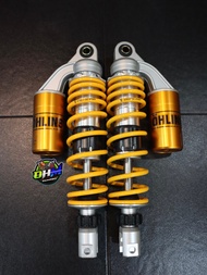 ohlins โช๊คหลัง โอลิน เเก๊สเเท้  Pcx Nmax Xmax Gpx Drone  ยาว310มิล