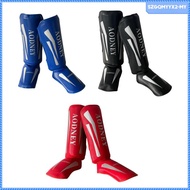 [SzgqmyyxcbMY] Kickboxing Shin Guards Training Gear Leg Instep Protection Pads