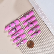 TK Handmade Wearable Nails Trendy Fashion ins Wind and Water Drop Style312 ANFE