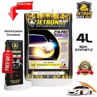 JETRON CAR ENGINE OIL PRO ~ 5W30 ~ 10W40 ~ 15W50 ~ SN ~ SM SEMI SYNTHETIC @ SYNTHETIC ~ 4L