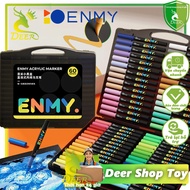[COD]ENMY Soft Tip Watercolor Brush Pen Set 24/36/48/60/80 Colors – Enmy Acrylic Marker Smooth Color