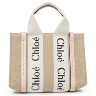 CHLOE Mini Woody Tote Bag Cement Pink CHC22AP237I266J5