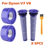 Spare Part Replacement Filter Set Pre-Filters HEPA Post-Filters For Dyson V7 V8 Absolute Animal Cord