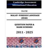 IGCSE MALAY FOREIGN LANGUAGES PAST EXAM PAPERS