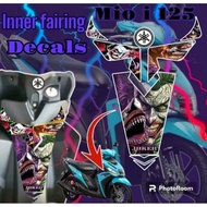 Yamaha Mio i 125 Inner Fairing Sticker / Mio i 125 Accessories/ Mio i 125 Stickers / Mio i Sticker