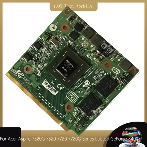 For n Vidia GeForce 8400MGS 8400M GS MXM IDDR2 128MB Graphics Video Card for A c er A s pire 5920G 5