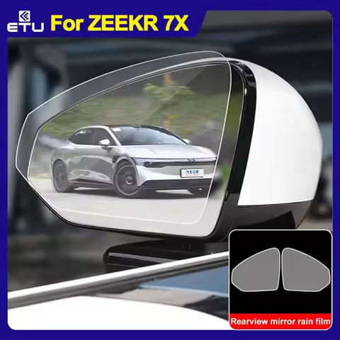 For Zeekr 7X 007 Rearview Mirror Rain Film Rearview Mirror Rain and Fog Film Auto Parts Zeekr7X ZEEK