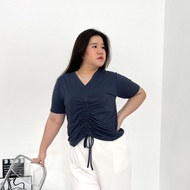 EGALE.ID - ⁠Ruched Tee | Plus Size Jumbo Size Big Size