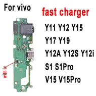 Charging board port for Vivo Y11 Y12 Y15 Y17 Y19 Y12A Y12S Y12i S1 Pro V15 Pro fast charger board