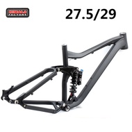 HIMALOSoftail Bicycle Frame27.5/29Inch Aluminum Alloy Mountain Bike Shock Absorber FrameAM/FR/DH iZw
