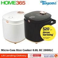 (PRE-ORDER) Toyomi Micro-com Rice Cooker 0.8L RC 2080LC