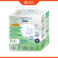 Absorba Conti-Fit Plus Adult Diapers - Size XL 120-170cm / 47-67 inches (8's)